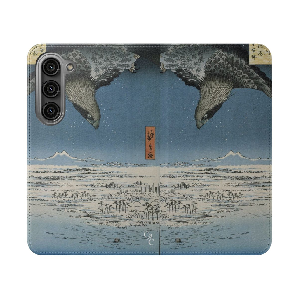 Jūmantsubo Plain at Fukagawa Susaki | Utagawa Hiroshige