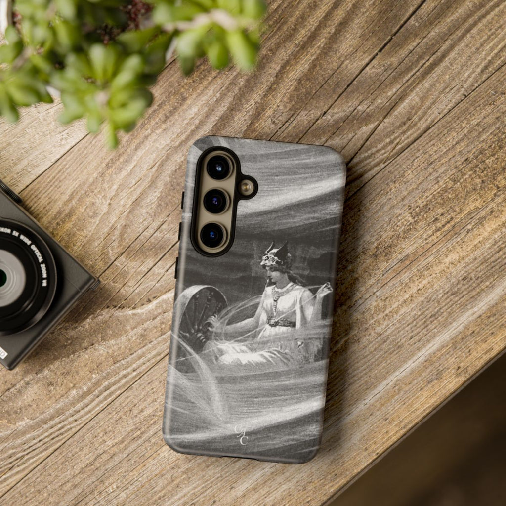 Frigg spinning the clouds | John Charles Dollman