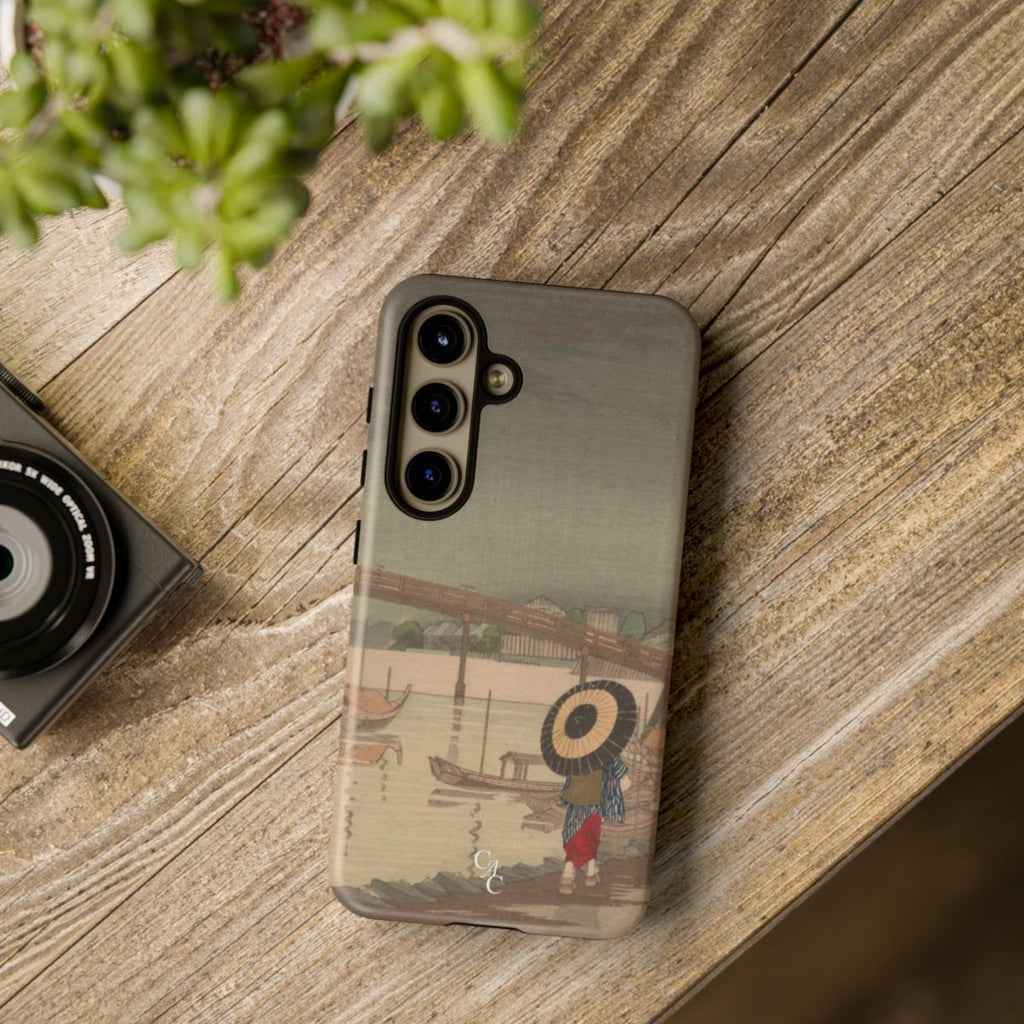 View of Tokyo's Shin-Ohashi bridge | Kobayashi Kiyochika