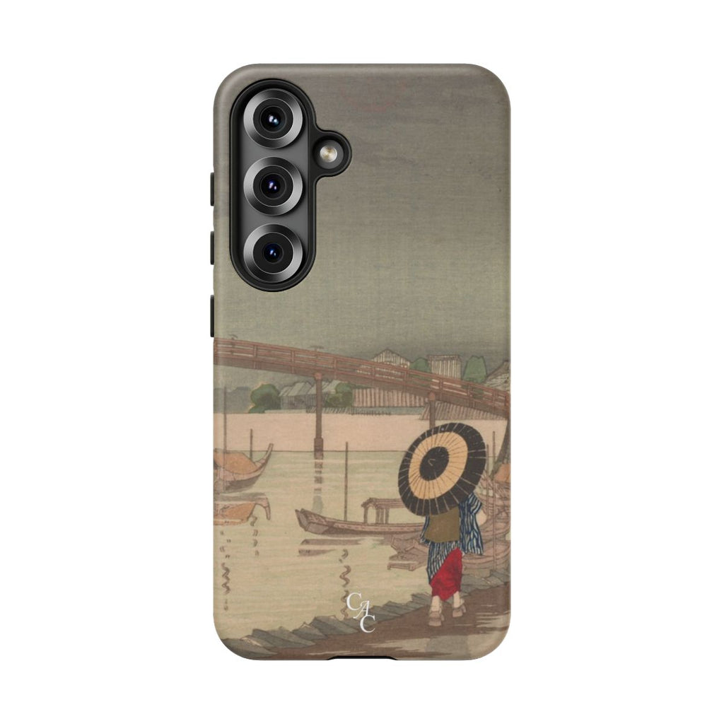 View of Tokyo's Shin-Ohashi bridge | Kobayashi Kiyochika