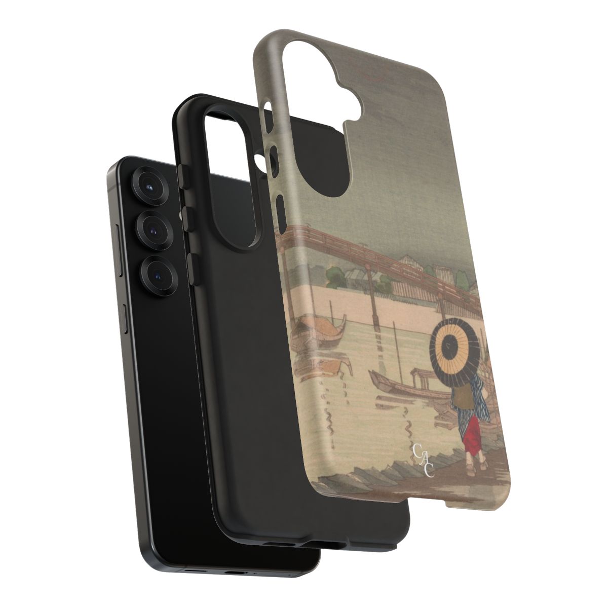 View of Tokyo's Shin-Ohashi bridge | Kobayashi Kiyochika