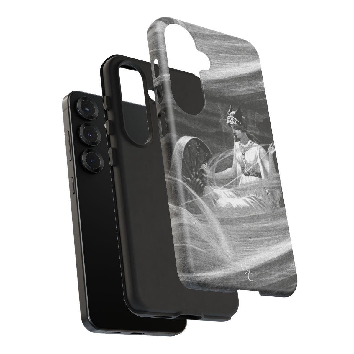 Frigg spinning the clouds | John Charles Dollman