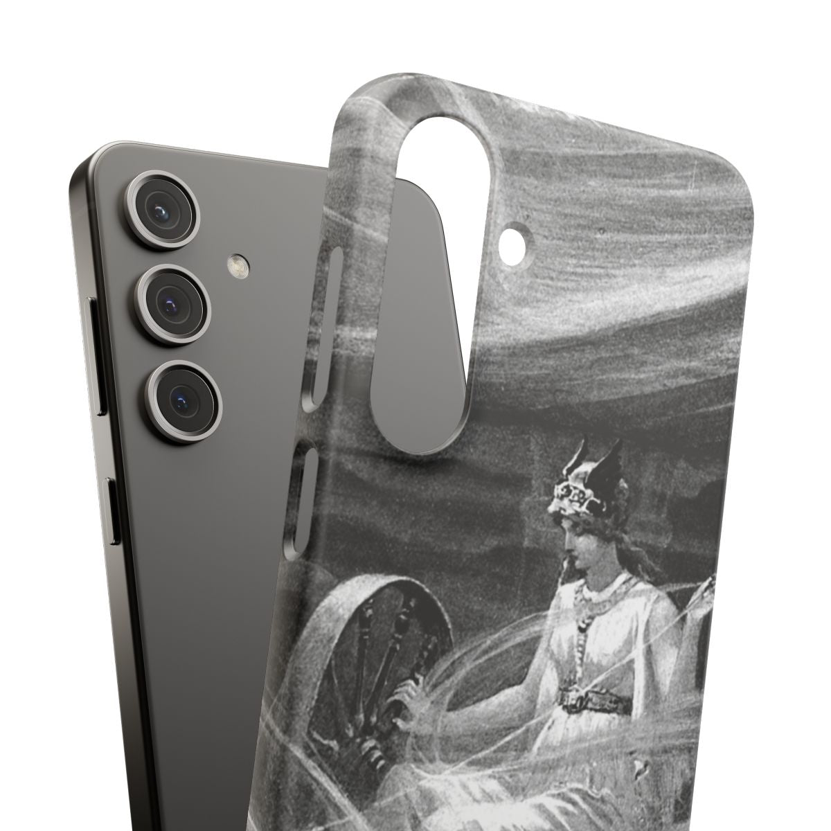 Frigg spinning the clouds | John Charles Dollman