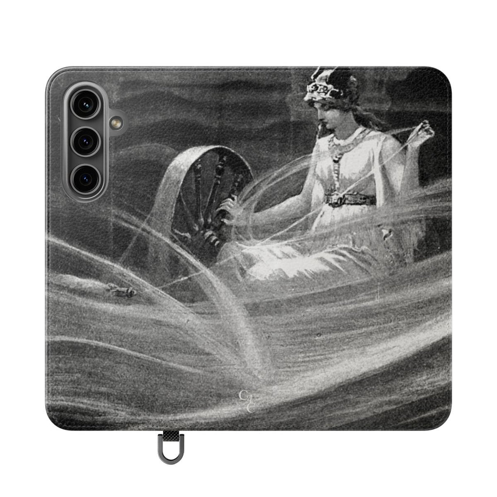 Frigg spinning the clouds | John Charles Dollman