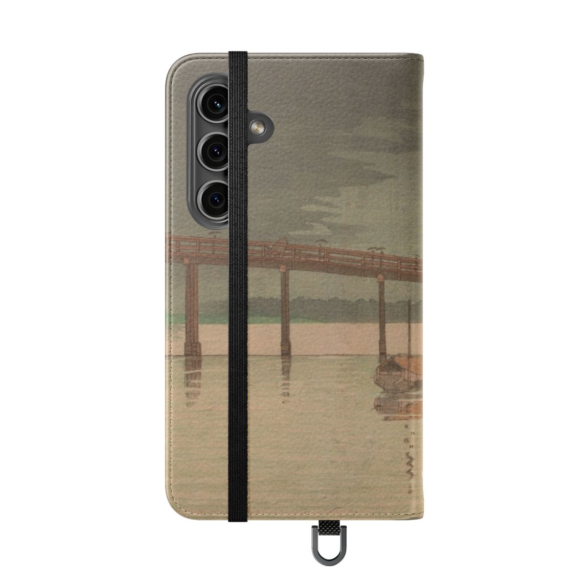 View of Tokyo's Shin-Ohashi bridge | Kobayashi Kiyochika