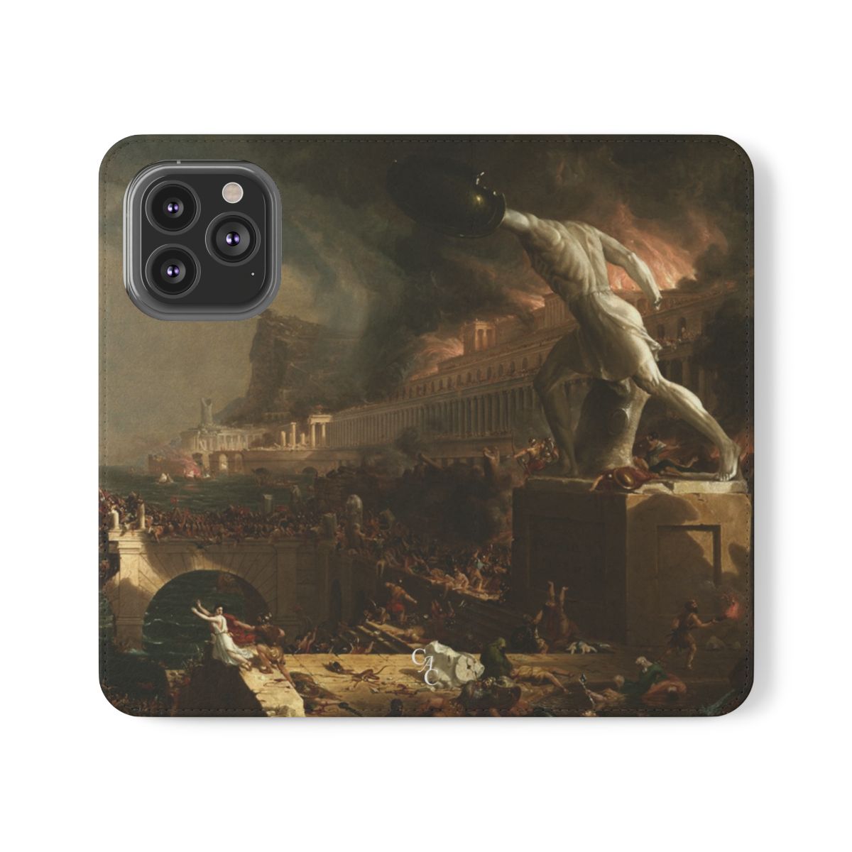 The Course of Empire Destruction | Cole Thomas