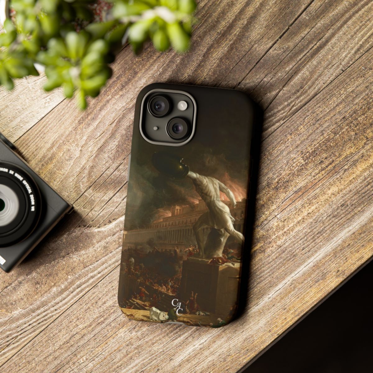 The Course of Empire Destruction | Cole Thomas