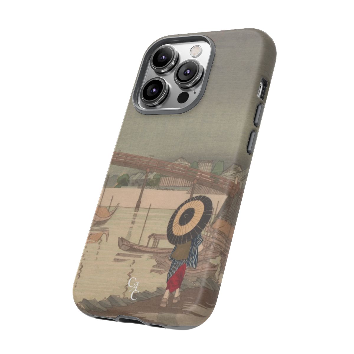 View of Tokyo's Shin-Ohashi bridge | Kobayashi Kiyochika