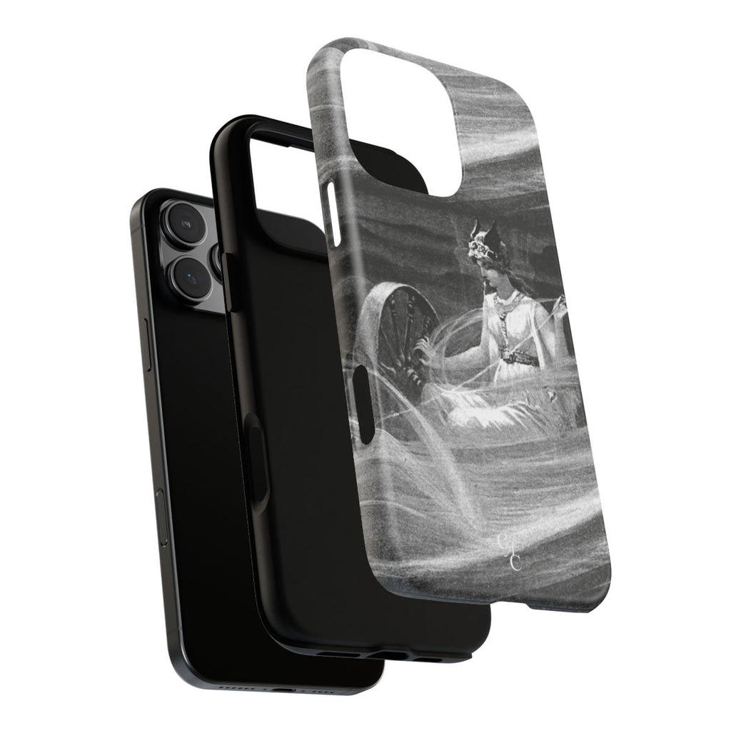 Frigg spinning the clouds | John Charles Dollman